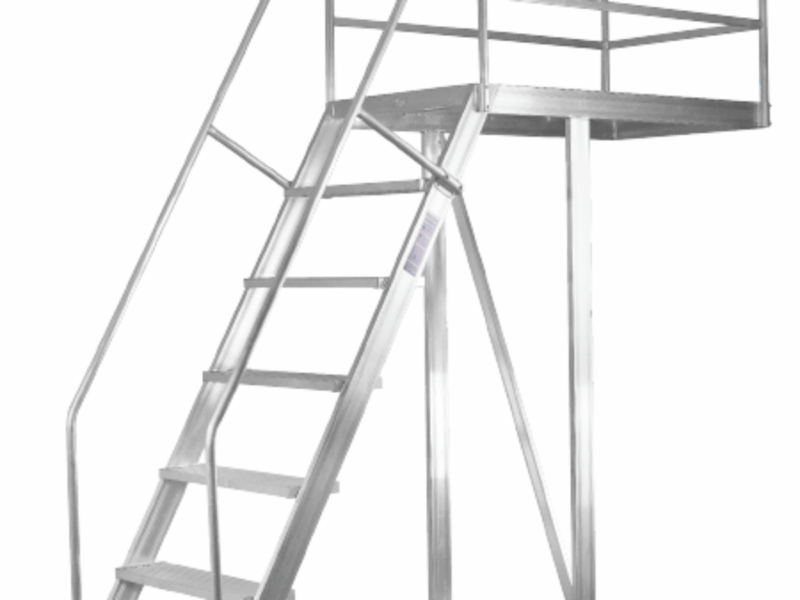 Cantilever Staircase Aluminium Ladder - Image 2