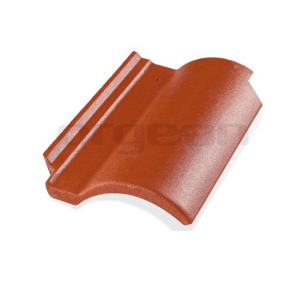 Concrete Roof Tiles Red Glossy