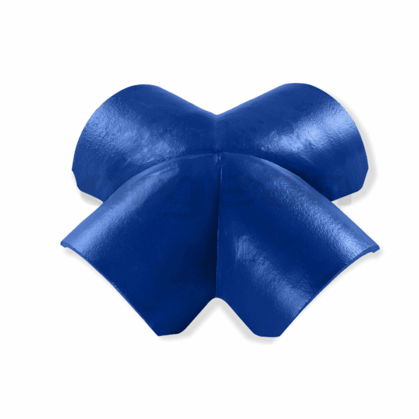 4-Way Concrete Roof Junction Tile