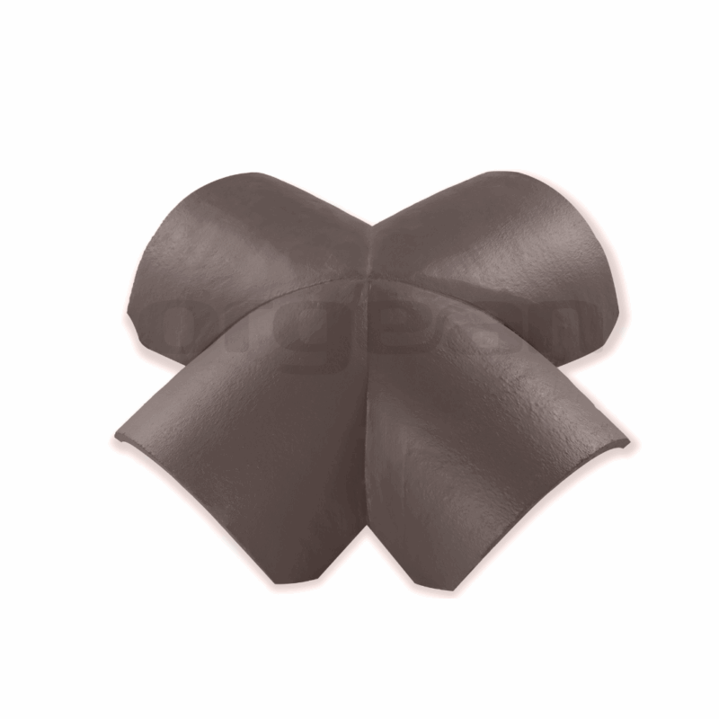 4-Way Concrete Roof Junction Tile