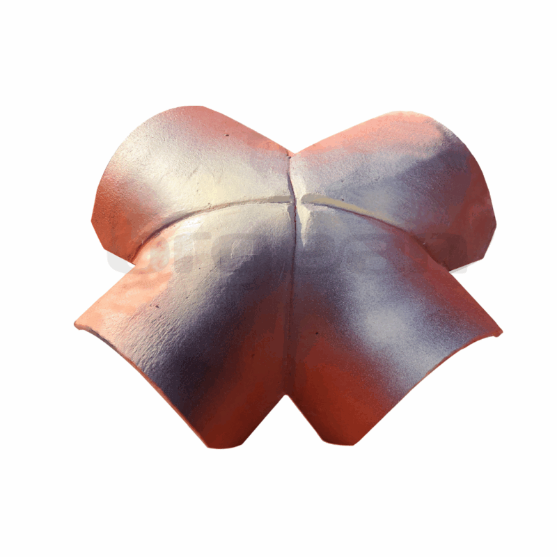 4-Way Concrete Roof Junction Tile