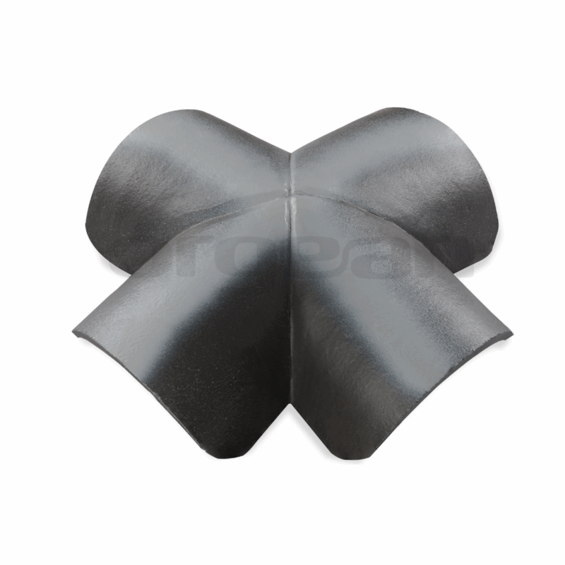 4-Way Concrete Roof Junction Tile